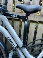 Jantje Fietszitje Voor, Fietsen en Brommers, Fietsaccessoires | Fietsstoeltjes, Ophalen, Gebruikt, 0 t/m 13 kg, Voorzitje