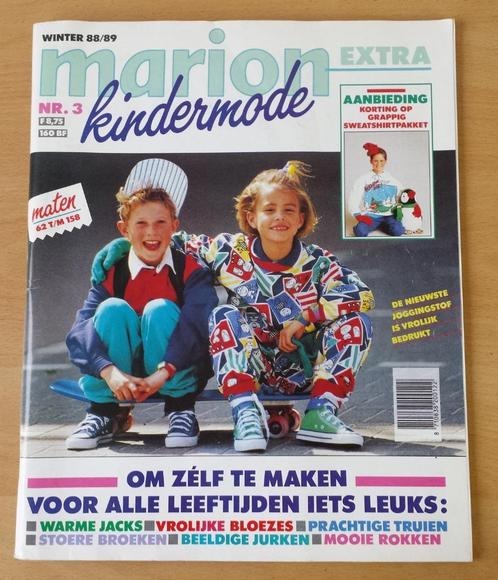 Marion Kindermode nr.3 - Winter 1988/89 - naaien + breien, Hobby en Vrije tijd, Kledingpatronen, Gebruikt, Overige typen, Kind