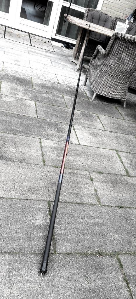 5-Delige  Hengel Ultimate team Amigo 500 Lg=5.0m, Watersport en Boten, Hengelsport | Algemeen, Zo goed als nieuw, Vaste hengel