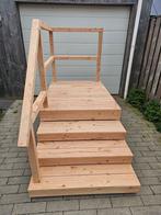 Douglashouten chalet opstap, Tinyhouse, caravan, pipowagen, Ophalen of Verzenden, Nieuw