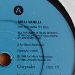 Milli Vanilli, Cd's en Dvd's, Vinyl Singles, Ophalen of Verzenden, Zo goed als nieuw, 7 inch, Pop