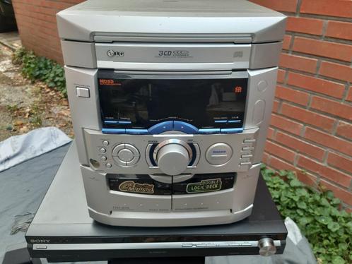 Stereo-set LG model FFH376AD, 3 CD wisselaar, Audio, Tv en Foto, Stereo-sets, Gebruikt, Cassettedeck, Cd-speler, Tuner of Radio