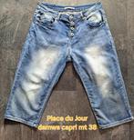 Place du Jour, capri broek dames mt 38, Place du Jour, Blauw, Ophalen of Verzenden, Zo goed als nieuw