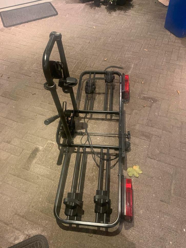 Thule Euroclassic 913 Fietsendrager, Auto diversen, Fietsendragers, Gebruikt, Trekhaakdrager, 2 fietsen, Ophalen