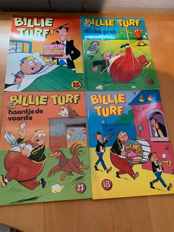 Billie Turf - 8 Stripboeken - Frank Richards beschikbaar voor biedingen