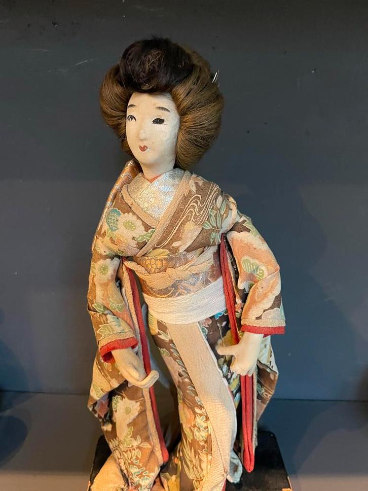 Vintage Japanse Geisha Pop, Antiek en Kunst, Kunst | Niet-Westerse kunst, Ophalen of Verzenden