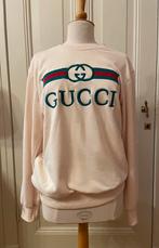 Vintage trui met gucci logo, Wit, Maat 46/48 (XL) of groter, Ophalen of Verzenden, Gucci