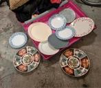 Antiek servies luminarc imari schaal en waterlinf bavaria, Huis en Inrichting, Keuken | Servies, Ophalen of Verzenden, Zo goed als nieuw