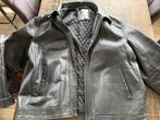 Leren jas goede kwaliteit, Kleding | Heren, Jassen | Winter, Ophalen of Verzenden, Gedragen, Overige maten