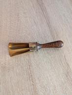 Koperen schepje met houten handvat, Ophalen of Verzenden