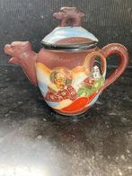 Satsuma theepot +|_ 12 cm hoog, Antiek en Kunst, Ophalen of Verzenden