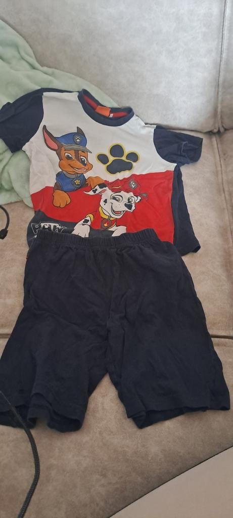 Paw Patrol Pyjama Maat 110/116, Nacht- of Onderkleding, Ophalen of Verzenden, Zo goed als nieuw, Paw Patrol