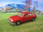 1:36 Ford Sierra Mk.1 2.3 Ghia Corgi rood met grijze bumpers, Ophalen of Verzenden, Gebruikt, Auto, Corgi
