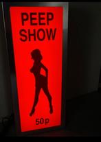 Peepshow Bord Amsterdam Red Light District - Zeldzaam!, Ophalen of Verzenden