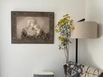 Grote relief kunst wanddecoratie Moeder / madonna kind 3 D., Ophalen