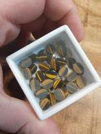 Platte tijgeroog cabochons, Ophalen of Verzenden