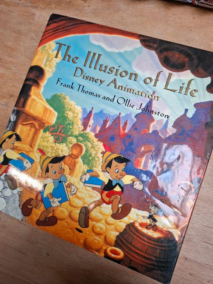 The Illusion of Life - Disney Animation boek, Boeken, Film, Tv en Media, Gelezen, Filmspecifiek, Ophalen
