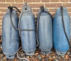 4 nette donkerblauwe fenders bootfenders 22x65cm stootwillen, Ophalen of Verzenden, Gebruikt, Overige typen