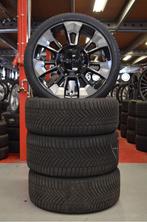 Org. 23" BMW XM G07 breedset velgen + Winterbanden + TPMS, Gebruikt, 275 mm, Banden en Velgen, Overige maten