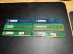 computer geheugen 166 stuks (DDR,DDR2,DDR3,EDO), Ophalen of Verzenden, Gebruikt, Desktop