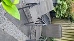 Aluminium tuinstoelen, Tuin en Terras, Tuinstoelen, Ophalen, Gebruikt, Aluminium, Verstelbaar