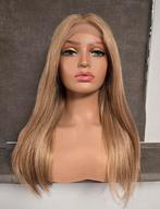 Lace wig echt haar, Sieraden, Tassen en Uiterlijk, Uiterlijk | Haarverzorging, Ophalen of Verzenden, Nieuw, Pruik of Haarverlenging