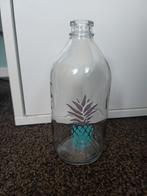Vaas met Ananas Design, Huis en Inrichting, Ophalen, Overige kleuren, Minder dan 50 cm, Glas