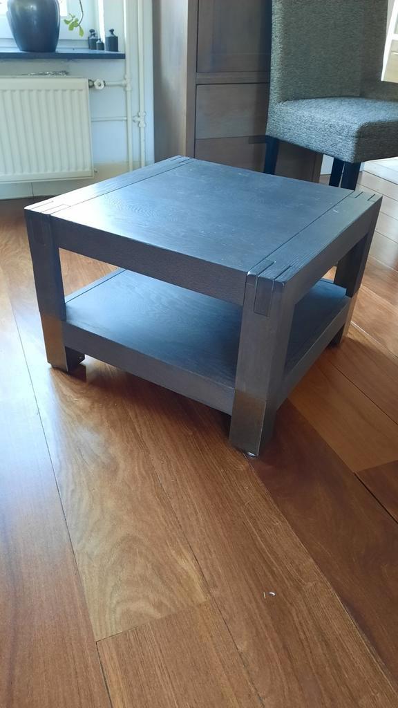 Henders en Hazel Codam tafeltje, Huis en Inrichting, Tafels | Bijzettafels, Zo goed als nieuw, Vierkant, Minder dan 55 cm, Ophalen of Verzenden