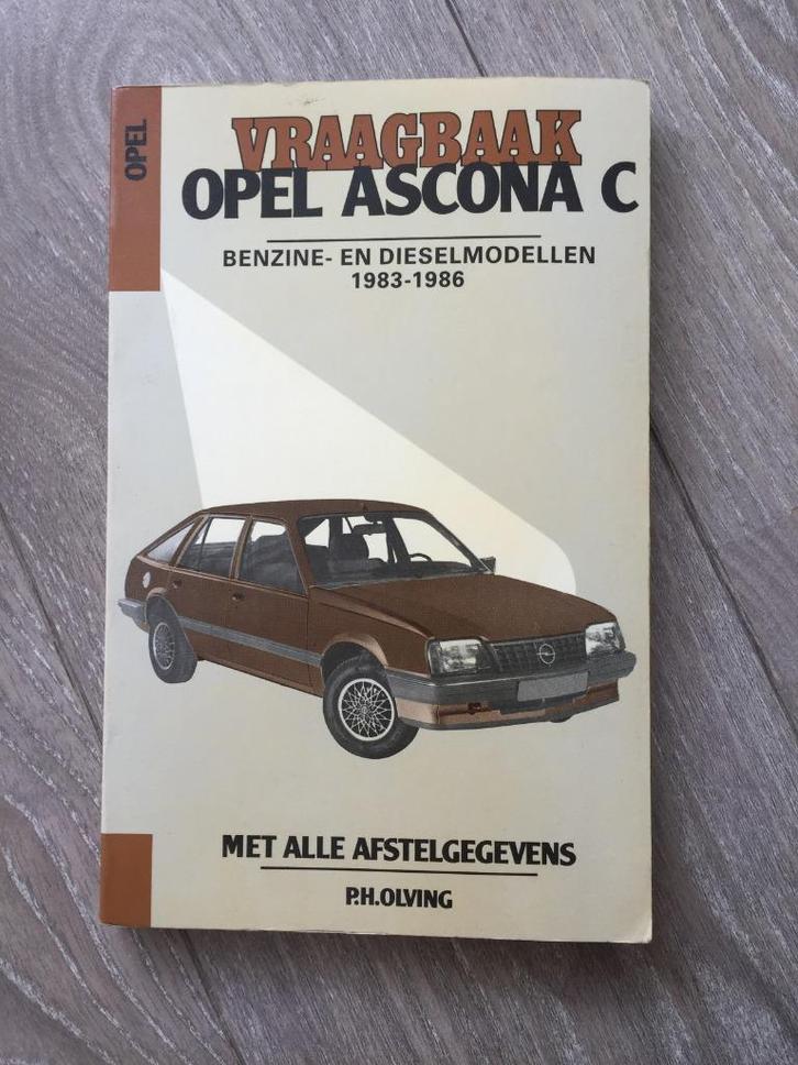 Vraagbaak Opel Ascona C Benzine- en Dieselmodellen 1983-1986, Auto diversen, Handleidingen en Instructieboekjes, Ophalen of Verzenden