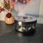 Douwe Egberts Theelichtje - RVS - 13.5cm, Ophalen of Verzenden, Gebruikt