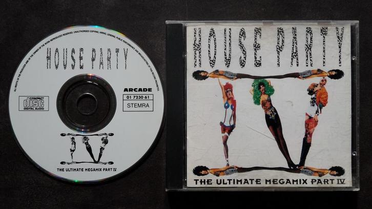 CD - House Party 4 - Hardcore Oldschool House, Cd's en Dvd's, Cd's | Dance en House, Zo goed als nieuw, Ophalen of Verzenden
