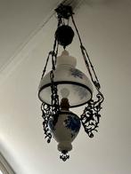 Vintage Plafondlamp Delfts Blauw, Antiek en Kunst, Ophalen of Verzenden