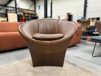 Nieuw Label Ace fauteuil Bovino leer design stoel, Huis en Inrichting, Fauteuils, Label van den berg, Nieuw, Ophalen of Verzenden