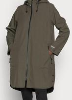 Regenjas Ilse Jacobsen, army green, maat 38, Ophalen of Verzenden, Gebruikt, Regenjas, Dames