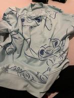 Blauw Stitch Sweatshirt - Maat M, Kleding | Dames, Ophalen, Gedragen, Blauw