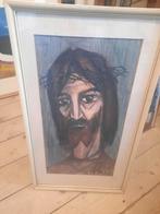 Christus gouache,  gesigneerd, Ophalen of Verzenden