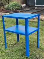 IKEA KNARREVIK Nachtkastje - Fel Blauw, Minder dan 45 cm, Minder dan 55 cm, Gebruikt, Metaal of Aluminium