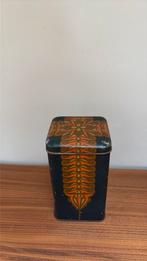 Antiek art deco blik voorraadblik, Ophalen of Verzenden, Gebruikt, Overige