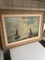 Antiek olieverfschilderij J le Blanc, Antiek en Kunst, Verzenden