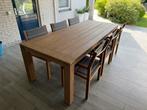 Apple Bee eettafel met 6 stoelen., Ophalen, Zo goed als nieuw