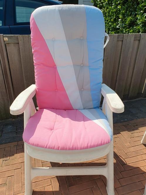 5 tuinstoelkussens incl opbergtas, Tuin en Terras, Tuinmeubel-accessoires, Gebruikt, Ophalen of Verzenden