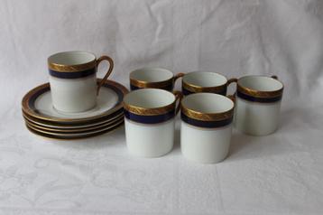 Vintage Rosenthal espresso set van 5 c 1950 beschikbaar voor biedingen