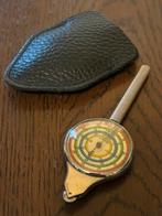 Antieke curvimeter met foudraal, Ophalen of Verzenden