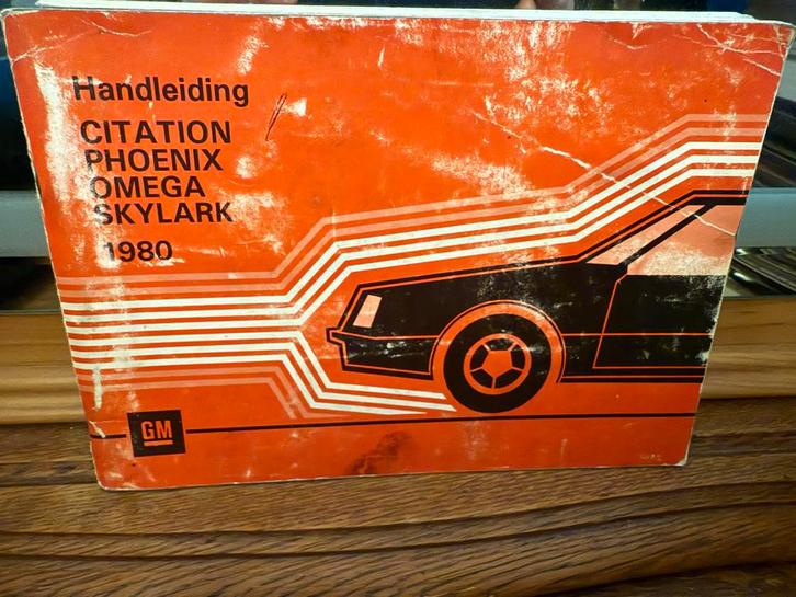 GM Handleiding Citation Phoenix Omega Skylark 1980, Auto diversen, Handleidingen en Instructieboekjes, Ophalen of Verzenden