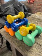 Mini dumbells met rubber, Sport en Fitness, Fitnessmaterialen, Ophalen of Verzenden, Zo goed als nieuw, Dumbbell