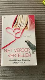 K. Mack - Niet verder vertellen, Ophalen, Zo goed als nieuw, K. Mack; J. Kaufman