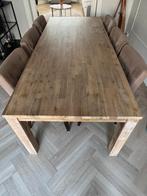 Eettafel met of zonder stoelen erbij, Huis en Inrichting, Complete inboedels, Ophalen of Verzenden