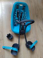 Yepp mini turquoise met adapter (+ gratis windscherm), Fietsen en Brommers, Fietsaccessoires | Fietsstoeltjes, Ophalen, Gebruikt
