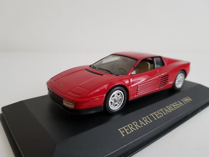 IXO Ferrari Testarossa (1984) - 1/43, Hobby en Vrije tijd, Modelauto's | 1:43, Auto, Overige merken, Ophalen of Verzenden