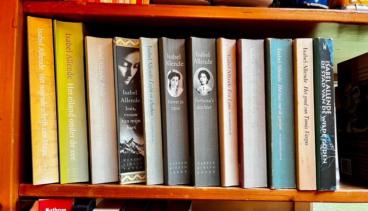 12x Isabel Allende, Boeken, Romans, Gelezen, Nederland, Ophalen of Verzenden